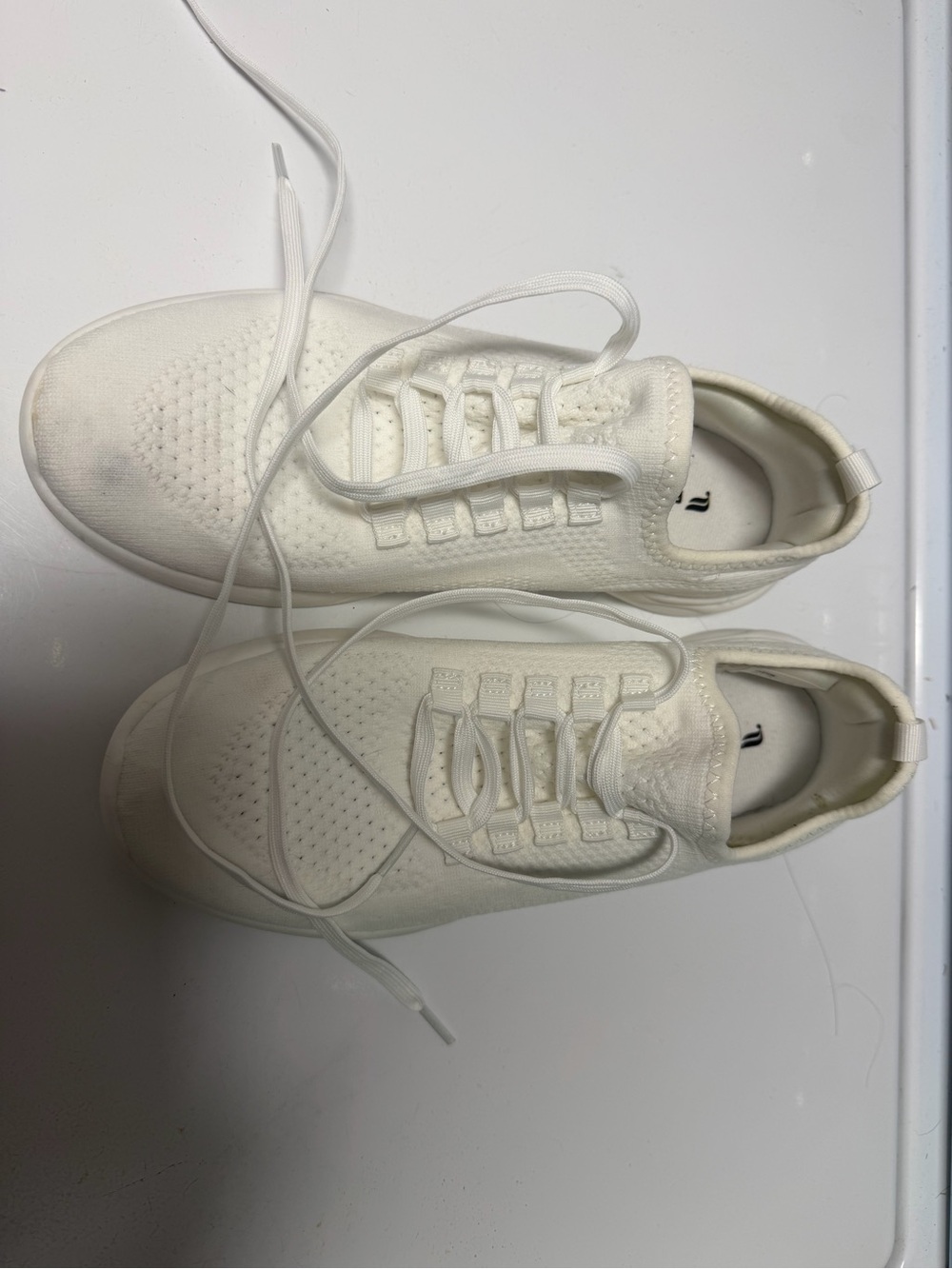 Fabletics women’s All-White Knit Sneakers
